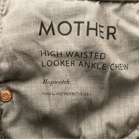 MOTHER High Waisted Looker Ankle Chew in Hopscotch, Size 24 - Picture 7 of 10